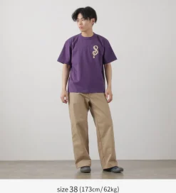 A.G.SPALDING＆BROS / 14/Jersey Felt Letter Short Sleeve T-Shirt S Logo