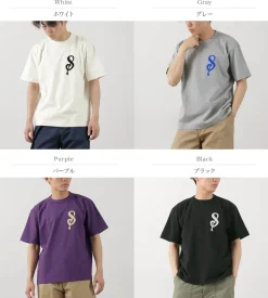 A.G.SPALDING＆BROS / 14/Jersey Felt Letter Short Sleeve T-Shirt S Logo