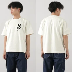 A.G.SPALDING＆BROS / 14/Jersey Felt Letter Short Sleeve T-Shirt S Logo