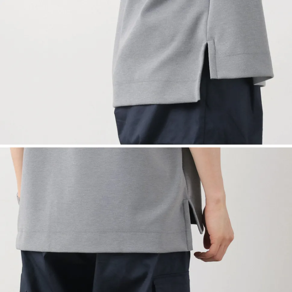 AND WANDER / UV-cut dry short sleeve t-shirt