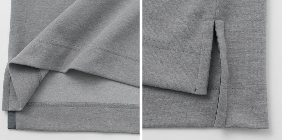 AND WANDER / UV-cut dry short sleeve t-shirt