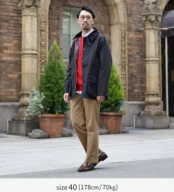 BARBOUR / Classic BEDALE Shower Proof Jacket 2 Layer