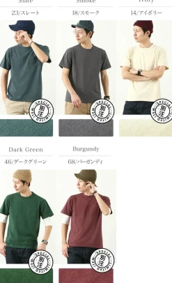 BARNS / BR-1100 Hanging jersey S/S Crew neck