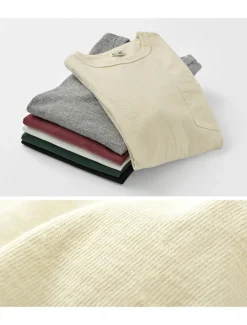 BARNS / BR-1100 Hanging jersey S/S Crew neck