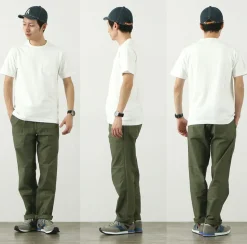 BARNS / BR-1100 Hanging jersey S/S Crew neck