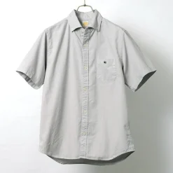 BARNS / BR-5266 Ox S/S button-down shirt