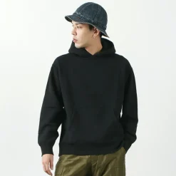 BARNS / Hanging Knit Wide Hoodie