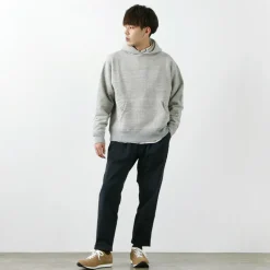 BARNS / Hanging Knit Wide Hoodie
