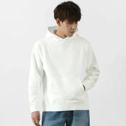BARNS / Hanging Knit Wide Hoodie