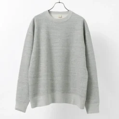 BARNS / Loopwheel wide crew sweatshirt