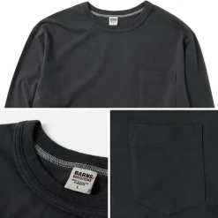 BARNS / TOUGH-NECK Long Sleeve T-Shirt