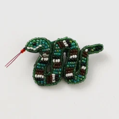 BEADED ACCESSORIES / Beaded pin badge S