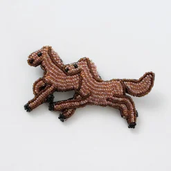 BEADED ACCESSORIES / Beaded pin badge L