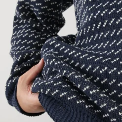 BINGHAMTON KNITTING COMPANY / Birds Eye Crew Sweater