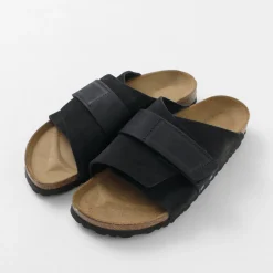 BIRKENSTOCK / Kyoto Sandals Nubuck Leather Suede