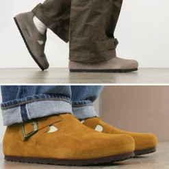 BIRKENSTOCK / LONDON / SUEDE LEATHER VELOUR LEATHER SHOES