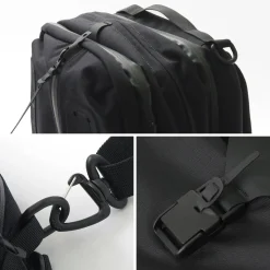 BLACK EMBER / CORDURA FORGE 500 Denier 3WAY Travel Backpack