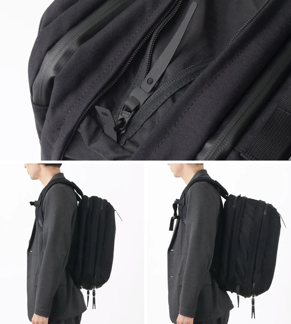 BLACK EMBER / CORDURA FORGE 500 Denier 3WAY Travel Backpack