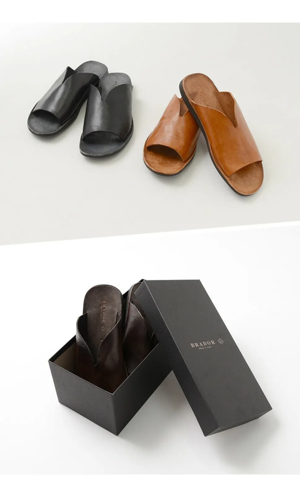 BRADOR / Leather Sandals