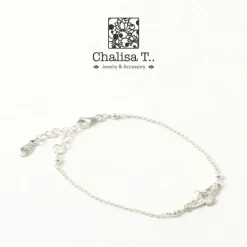 CHALISA T.. / Eagle silver chain bracelet