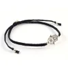 CHALISA T.. / Hamsa Hand Knotted Cord Bracelet