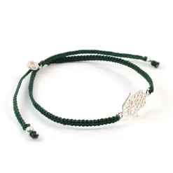 CHALISA T.. / Hamsa Hand Knotted Cord Bracelet