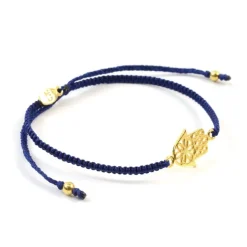 CHALISA T.. / Hamsa Hand Knotted Cord Bracelet