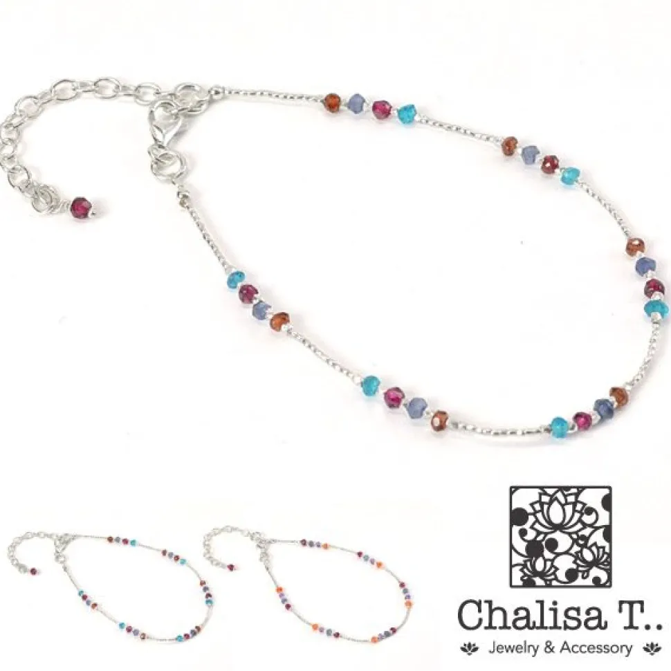 CHALISA T.. / Natural Stone Anklet