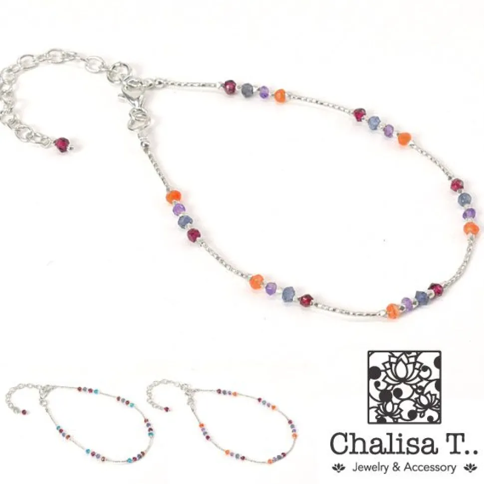 CHALISA T.. / Natural Stone Anklet