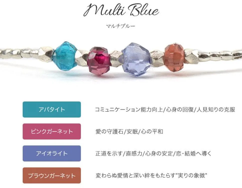 CHALISA T.. / Natural Stone Anklet