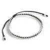 CHALISA T.. / Silver Ball Beads Duo Bracelet