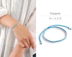 CHALISA T.. / Silver Ball Beads Duo Bracelet