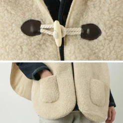 COLDBREAKER / Boa Wool Poncho