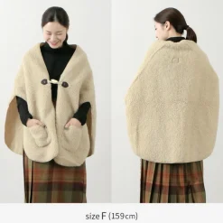 COLDBREAKER / Boa Wool Poncho