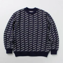 COOHEM / Big Birds Eye Knit Pullover