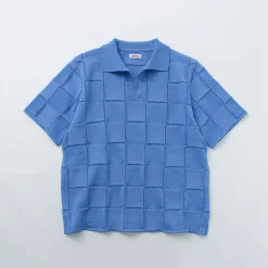 COOHEM / Links Check Knit Pullover