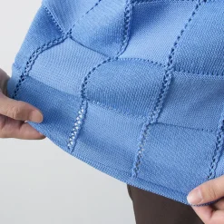 COOHEM / Links Check Knit Pullover