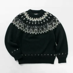 COOHEM / Nordic Knit Pullover