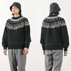 COOHEM / Nordic Knit Pullover