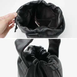 CREED / Drawstring Tote Cowhide Leather