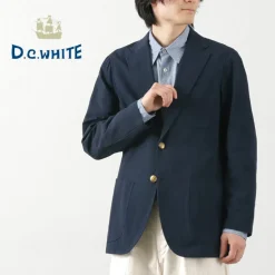 D.C.WHITE / Cotton Linen Summer Blazer