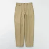 D.C.WHITE / High Density tapered pants