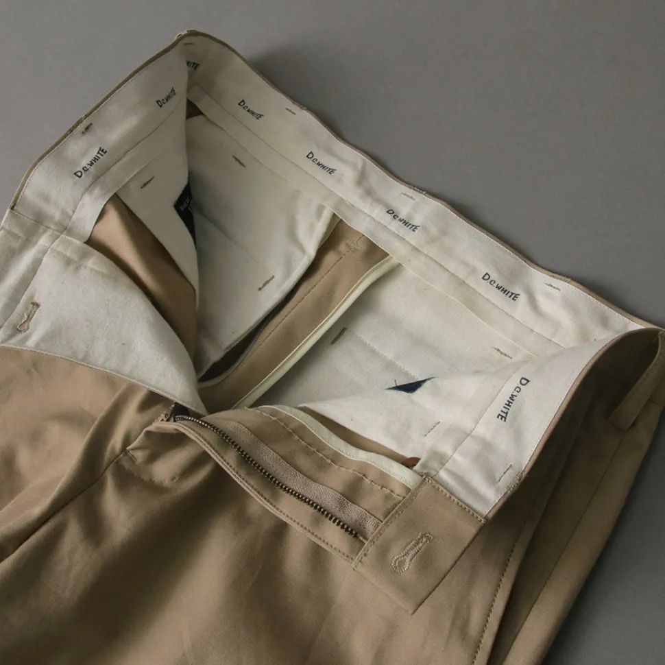 D.C.WHITE / High Density tapered pants
