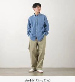 D.C.WHITE / Ivy Button Down Shirt