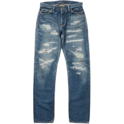 DEPSEA / DP001 Straight 5P Denim Pants - Vintage finish