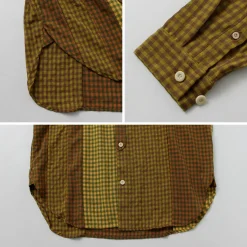 DIP/DZT / Checked combination shirt