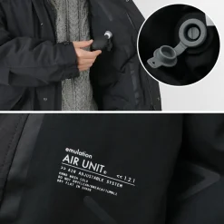 EMULATION / Componentise Military Coat