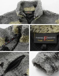 FARFIELD ORIGINAL / Jacquard Woven Boa Fell Jacket