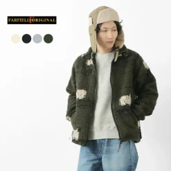 FARFIELD ORIGINAL / Jacquard Woven Boa Fell Jacket