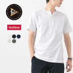 FELCO / Pocket Henley Neck T-shirt
